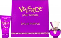 Versace Pour Femme Dylan Purple Gift Set 30ml EDP + 50ml Body Lotion
