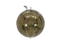 EUROLITE Mirror Ball 30cm gold, Eurolite Spegelboll 30cm guld