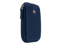 Case Logic Portable Hard Drive Case - Sacoche de transport pour unité de stockage - bleu foncé
