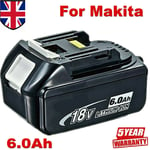 BL1860 FOR Makita BL1850 18V 6.0 Ah Li-ion LXT Li-ion Makstar Battery UK