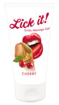 Lick it! Erotic Massage gel kirsebær