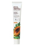 Ecodenta Certified Organic Whitening Toothpaste With Papaya Ectract 75 Ml *Villkorat Erbjudande Beauty WOMEN Home Oral Hygiene Nude