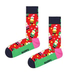 Happy Socks Unisex Happy Christmas Socks, Multi, 7-Mar UK