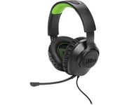 JBL Quantum 100 Xbox Wired Over-ear Headset Black and Green - Fyndvara