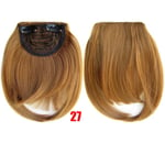 Hair Extension Clip In Front Bang Fringe Neat 27