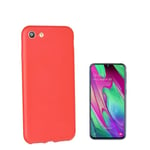 Takeme "Soft Feeling Back Cover Case Samsung Galaxy A40" Red
