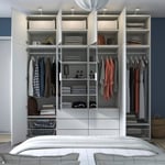 IKEA PLATSA garderobskombination 240x57x241 cm