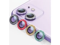 Usams USAMS Camera Lens Glass iPhone 11 Pro metal ring gray/gray BH571JTT01 (US-BH571)