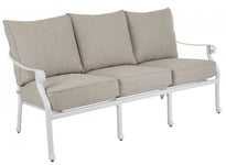 Brafab - Arras 3-Sits Soffa Vit