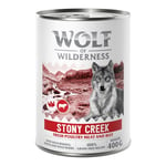 Wolf of Wilderness Senior “Expedition” 6 x 400 g - Stony Creek - Fjäderfä & nötkött