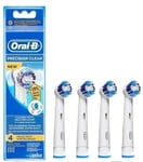 BRAUN ORAL-B PRECISION CLEAN ELECTRIC TOOTHBRUSH HEADS REPLACEMENT 4 PACK Maxi