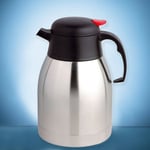 Stainless Steel 2l Vacuum Insulated Flask Hot Cold Tea Coffee Dispenser Air Pot