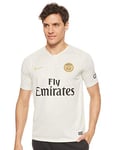 Nike Men PSG M Nk BRT Stad JSY Ss AW T-Shirt - Light Bone/Truly Gold, 2X-Large