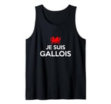 Je Suis Gallois I Am Welsh French Rugby Tour Wales Fans Tank Top