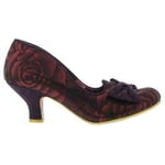 Irregular Choice 'dazzle Razzle' (ap) Red Mid Heel Bow Shoes