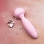 Sinae® Mini Cute Magic Wand Massager Vibrator Kvinnor rosa