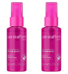 2 x Lee Stafford Heat Protection Shine Mist 50ml Travel Size  FREE POSTAGE!