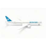 Herpa modèle Air Europa JJ Hidalgo à l'échelle Originale 1:500-modèle dioramas, collectionneurs, déco Miniature, Avion sans Pied, en métal Boeing 787-9 Dreamliner, 536356, Multicolore