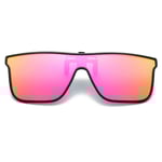 Sport Clip On Solglasögon Flip Up Rosa rosa