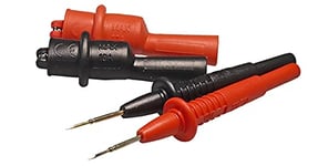 PeakTech MKS-10 - Pointes de Mesure avec Pinces Crocodiles