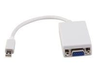 Secomp ROLINE Mini DisplayPort-VGA Adapter - Convertisseur vidéo - DisplayPort, RGB, VGA - blanc