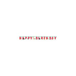 Creative Party Bannière articulée « Happy Birthday » - 1 pièce - 336659