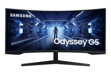 Samsung 34" G55T UWQHD 165Hz Odyssey Gaming Monitor