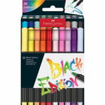 Set of Felt Tip Pens Faber-Castell 116452 Multicolour (20 Pieces)
