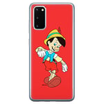 ERT GROUP Coque de téléphone Portable pour Samsung S20 / S11E Original et sous Licence Officielle Disney Motif Pinocchio 001 Parfaitement adapté à la Forme du téléphone Portable, Coque en TPU