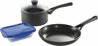 Pyrex Non-Stick Frying Pans Aluminum Master Set of 4 Piece