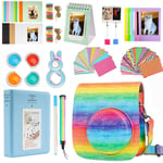 Cpano Mini 11 Camera Accessories Bundles Compatible with Instax Mini 11 with Camera Case/Book Album/Selfie Len/Wall Hanging Frames/Stickers/Pen(13 in 1)(Color)