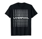 Minimalist City - United Kingdom Modern Liverpool T-Shirt