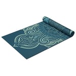 Gaiam Yoga Mat Premium Print Reversible Extra Thick Non Slip Exercise & Fitness Mat for All Types of Yoga, Pilates & Floor Workouts, Seaglass, 6mm