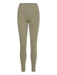 Björn Borg Studio Seamless Rib Tights Khaki Green