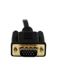 10ft HDMI to VGA Active Converter Cable HDMI to VGA Adapter - video transformer - sort
