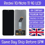Xiaomi Redmi 10 21061119AG Note 11 4G 21121119SC LCD Screen Display Digitizer