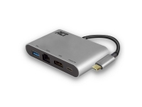 ACT USB-C 4K Multiport Dock with HDMI, USB-A, Gigabit Ethernet and USB-C