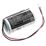 Batteri till 88030498 för Visonic, 3.6V, 14500mAh