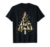 Labrador retriever Christmas Tree Santa Funny Dog Lover T-Shirt