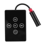 Small IPX8 Waterproof Lightweight and Compact MP3 Music Player, MP3 Player, with Earphone, for Music Lovers(black)