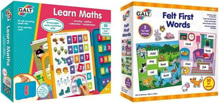 Galt Toys, Learn Maths, Kids Math Learning Set, Ages 4 Years Plus & Toys, Felt 