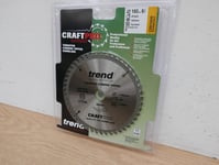 TREND 160MM  X 20MM BORE 80T TCT PLUNGE SAW BLADE  FESTOOL TS55  CSB/16080