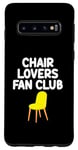Coque pour Galaxy S10 Fauteuil Amoureux Fan Club Assise Confortable