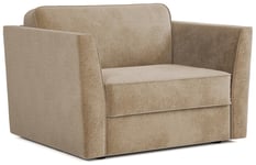 Jay-Be Elegance Fabric Cuddle Chair Sofa Bed - Stone