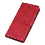 HAOTIAN Phone Case for Xiaomi Poco X3 NFC/Poco X3 Pro Case, Wallet Case [Kickstand/Card Slot] Shockproof Premium Leather Filp Smartphone Cover Case with Magnetic/Holder Function, Red