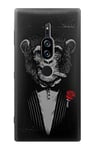 Funny Gangster Mafia Monkey Case Cover For Sony Xperia XZ2 Premium