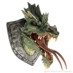 Green Dragon Foam Rubber Trophy Plaque Dungeons & Dragons Replicas of the Realm - Rollespill fra Outland