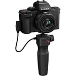 Panasonic Lumix DC-G100VEG-K DSLM Appareil Photo Capteur CMOS 20,3 MP, Vidéo 4K, Hybrid is à 5 Axes, Technologie OZO Audio Nokia, Mode Vidéo Selfie, Hand Grip/Trépied Noir