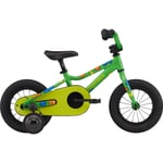 Barncykel Cannondale Kids Trail 1 12" Grön 2024
