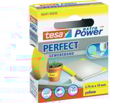 Tesa Perfect 56341-30-2 Textiltejp Tesa® Extra Power Gul (L X B) 2,75 M X 19 Mm 1 St